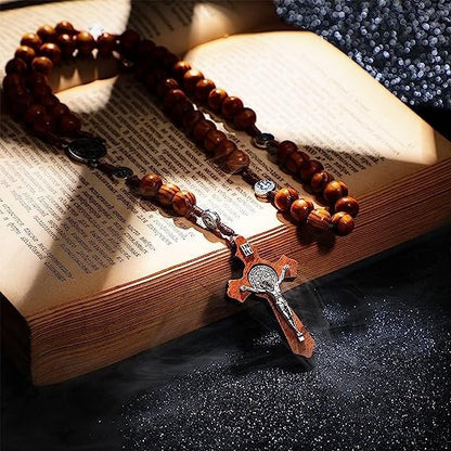 ✨ Rosario Bendecido de Palo Santo 📿🙏