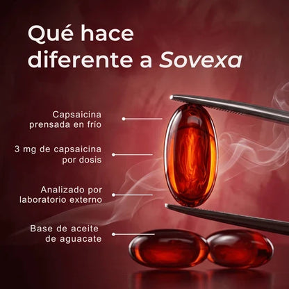 Sovexa® Cayenne Pepper – Suplemento Botánico para Circulación Saludable