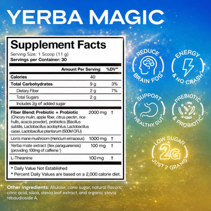 Yerba Magic® Instantáneo 11.64 oz (330g) en Polvo - 100% Original