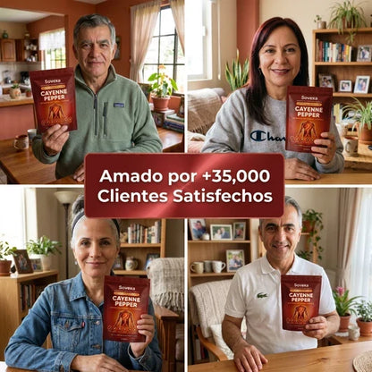Sovexa® Cayenne Pepper – Suplemento Botánico para Circulación Saludable